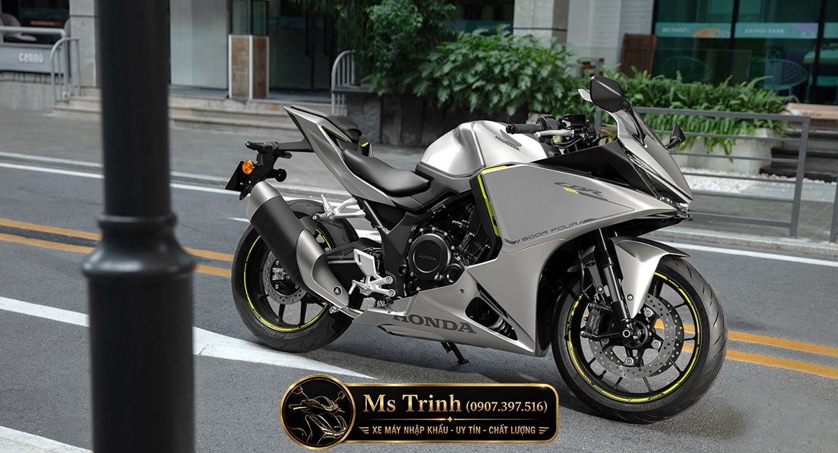 Honda CBR500R FOUR 2026 Sportbike 500cc 4 Xi Lanh Mới, Trang Bị Honda E-Clutch Hiện Đại