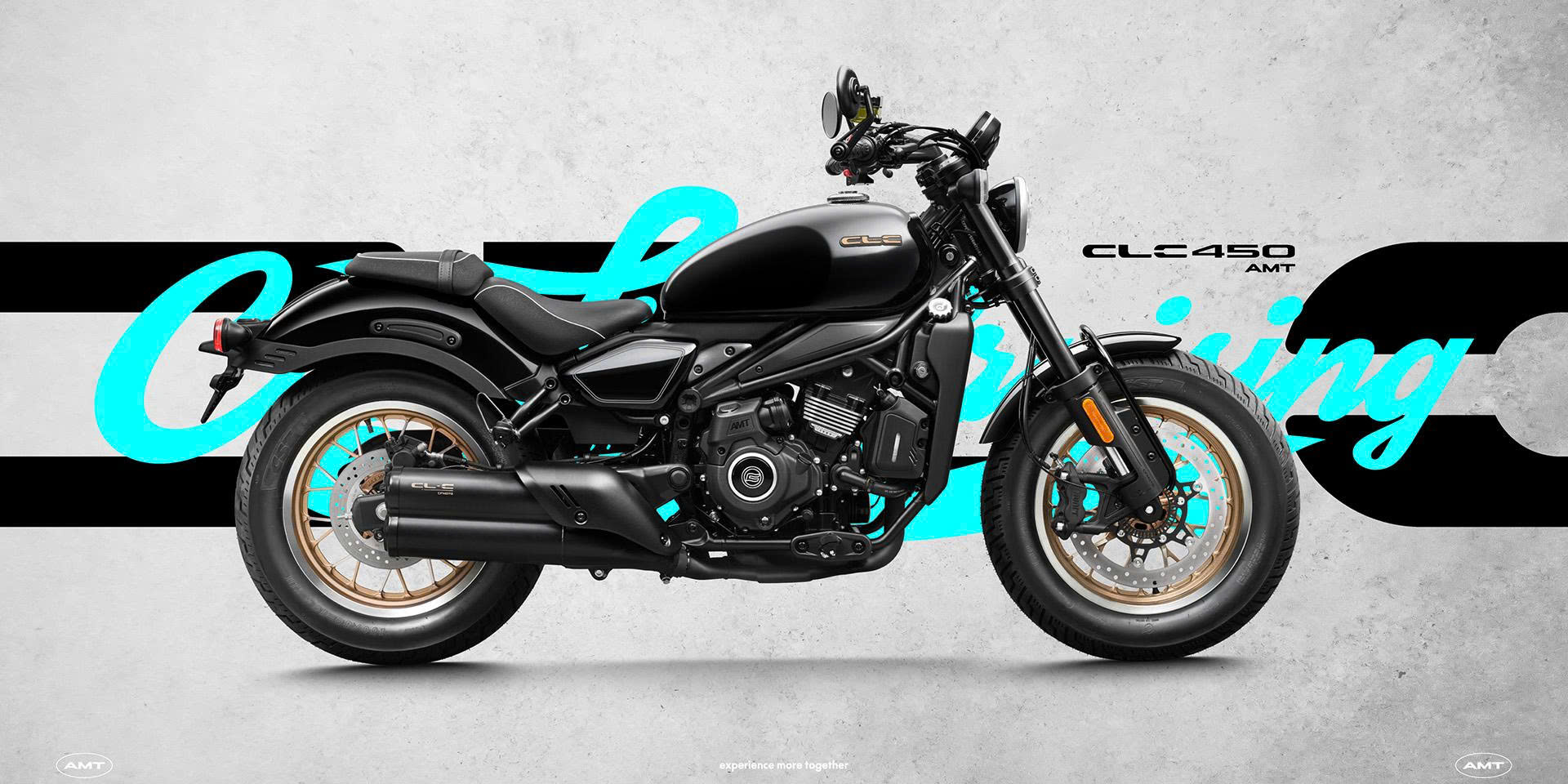 CFMoto 450CL-C AMT mẫu mô tô cruiser phong cách cổ điển trang bị hộp số tự động tiên tiến không cần bóp côn