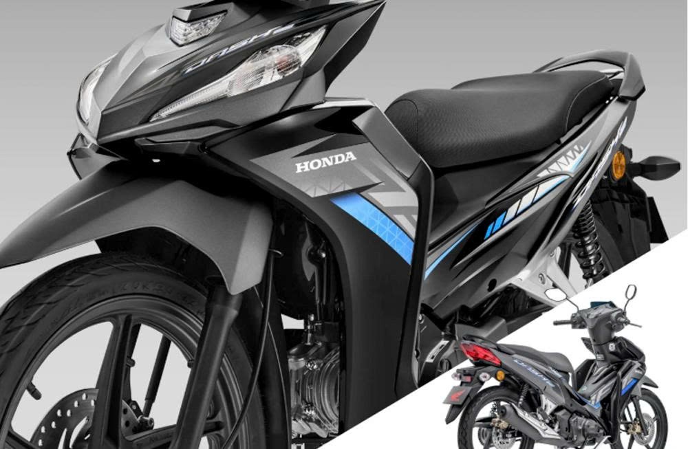 Honda Dash 125 2026 Nhập Khẩu Malaysia – Phanh Đĩa Đôi, Tem Sporty Cực Chất