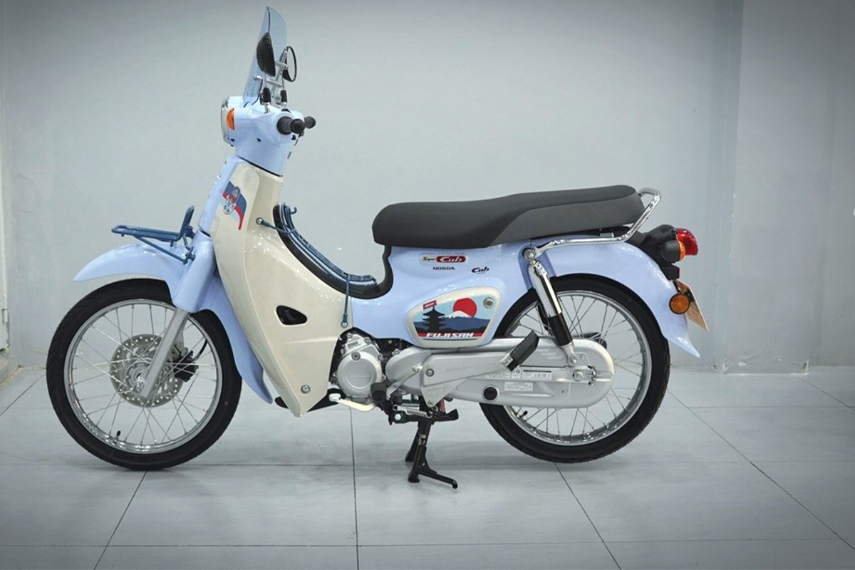 Honda Cub 110 Fujisan Thái Lan - Siêu phẩm mang hơi thở Núi Phú Sĩ Nhật Bản 500 xe