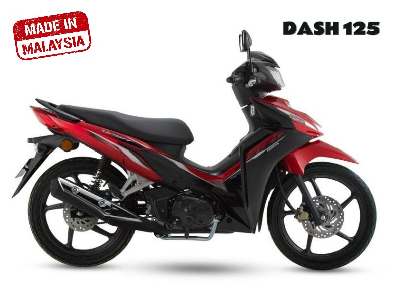 Honda Dash125 2025, 2 thắng dĩa, NK Chính Hãng Malaysia tại Hồ Chí Minh