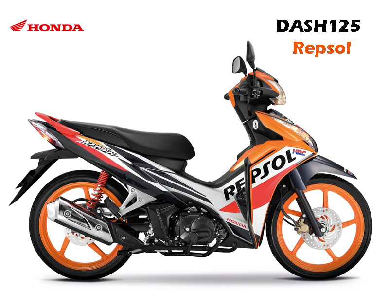 Honda Dash125 2025, 2 thắng dĩa, NK Chính Hãng Malaysia tại Hồ Chí Minh
