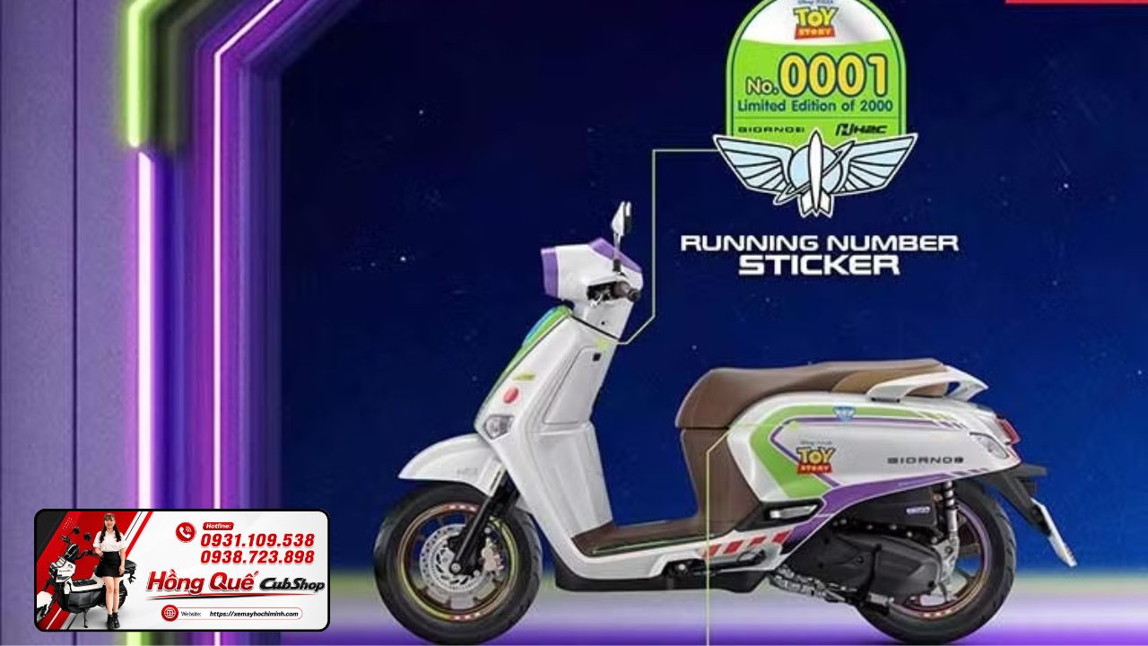 Honda Giorno+ Buzz Lightyear Limited Edition 2026 – Phiên bản giới hạn 2.000 xe toàn cầu
