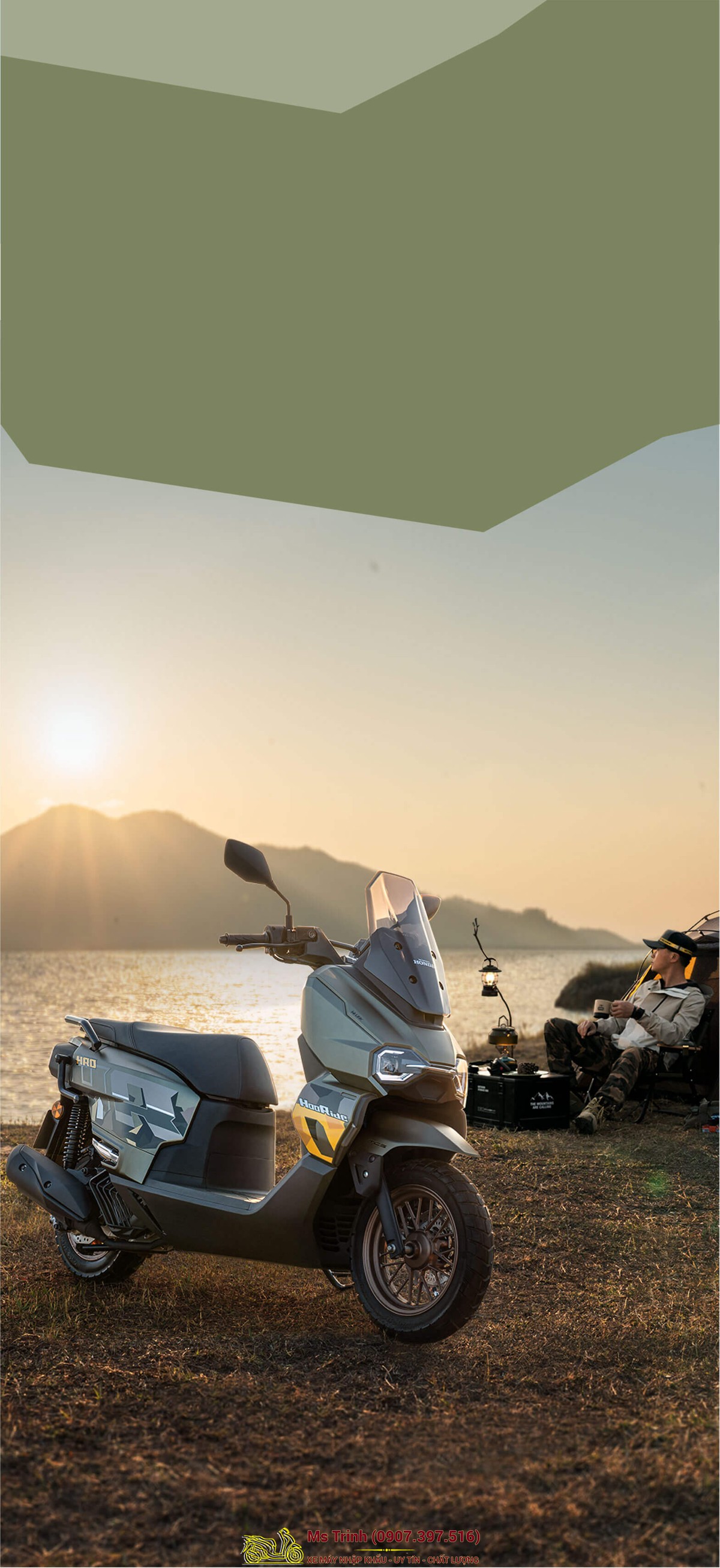 Honda HRD125 2026 – Honda HooRide 125 ABS 2 Kênh, Xe Tay Ga ADV Cá Tính Mới Nhất