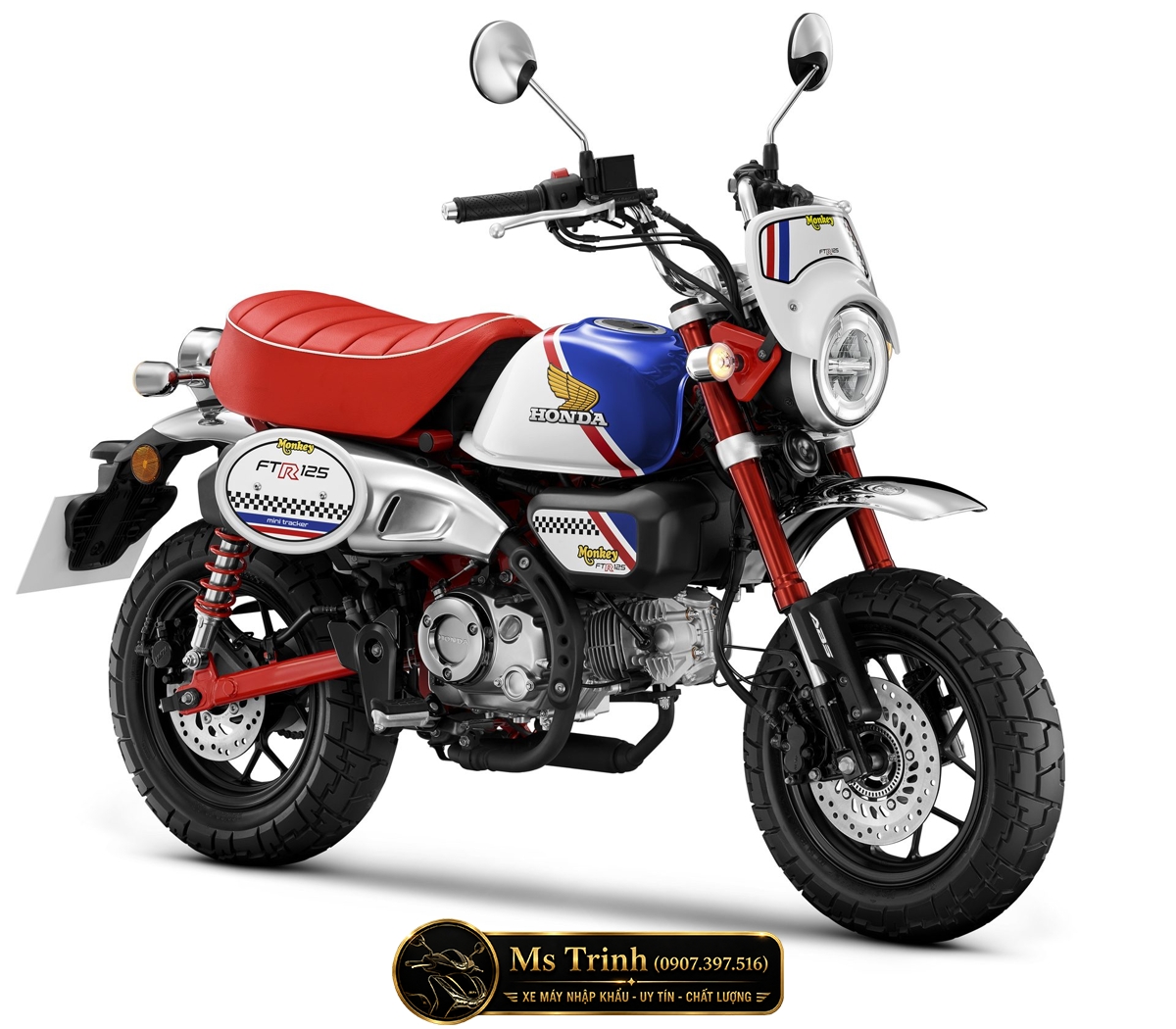 Cận cảnh Honda Monkey FTR125 Limited Edition