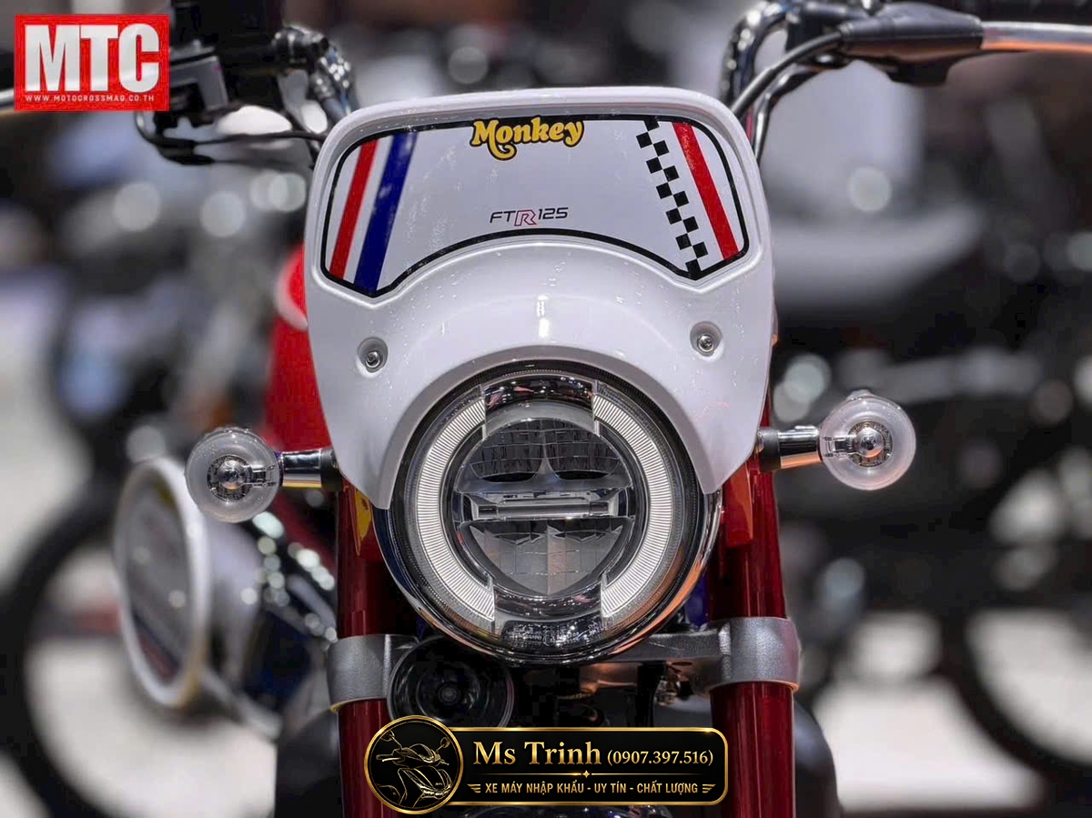 Honda Monkey FTR125 Limited Edition - Thiết Kế Retro Flat Tracker Cực Độc