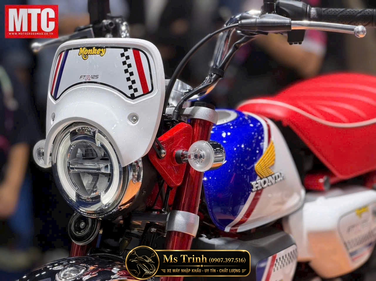 Cận cảnh Honda Monkey FTR125 Limited Edition giới hạn 2000 xe