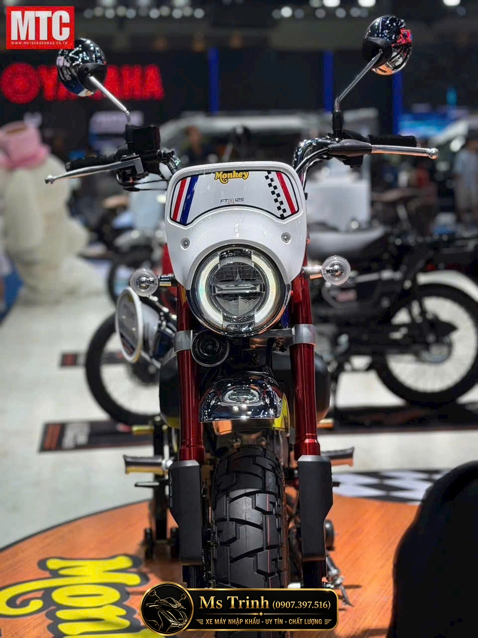 Honda Monkey FTR125 Limited Edition Có ABS An Toàn Khi Vận Hành
