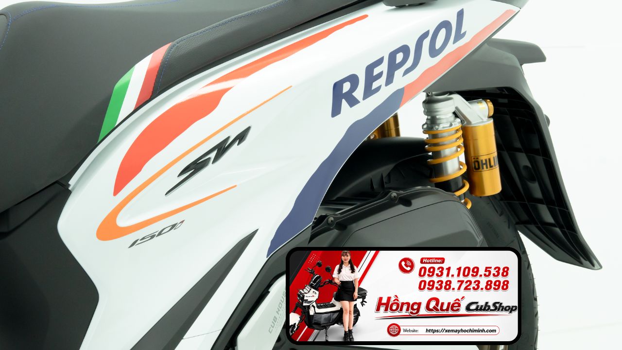 Honda SH150i Italy Repsol Custom – SH Ý 2026 phong cách Racing độc bản