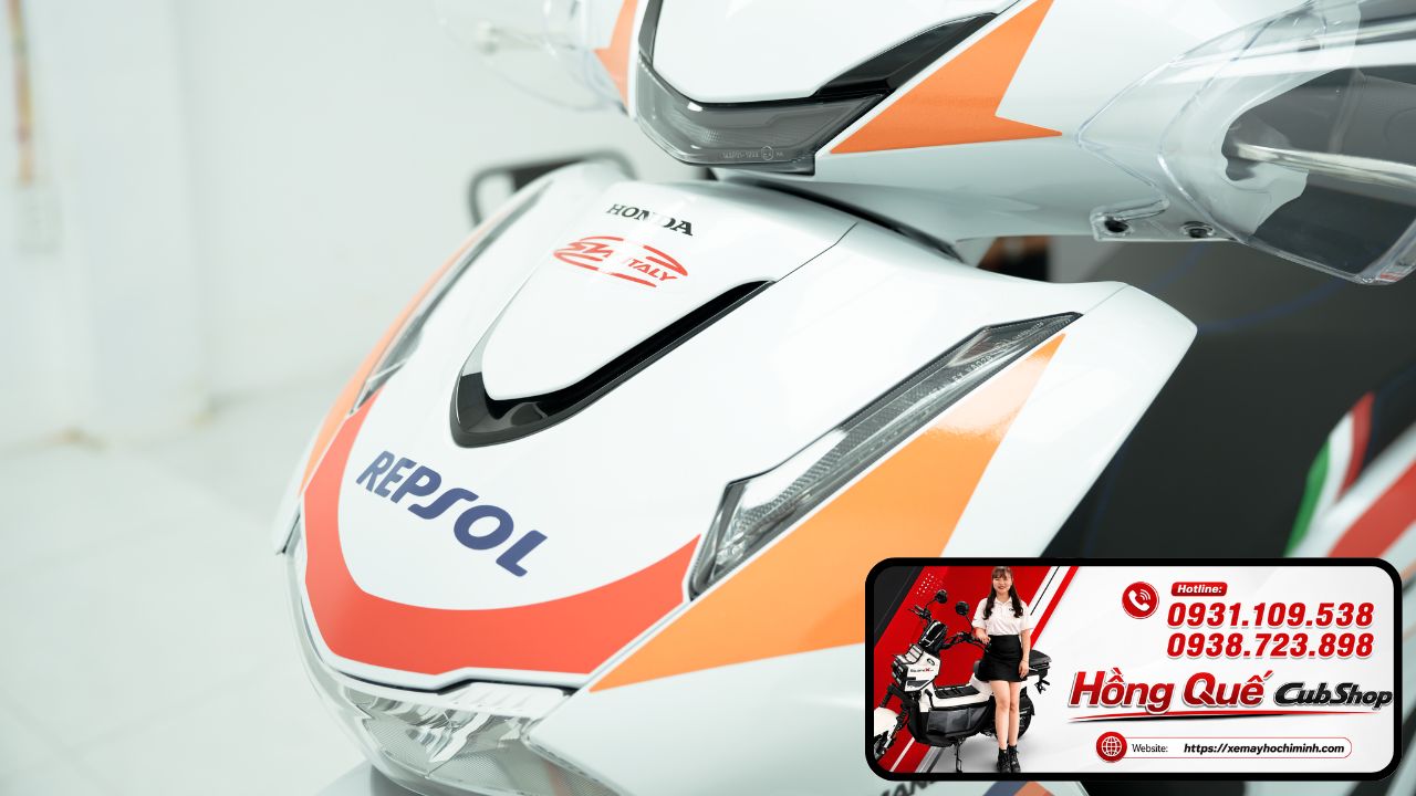 Honda SH150i Italy Repsol Custom – SH Ý 2026 phong cách Racing độc bản