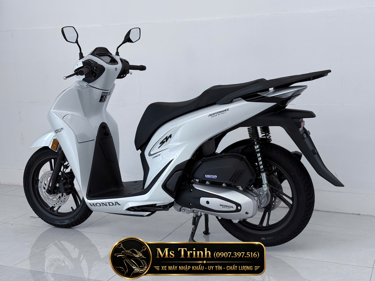 Honda SH150i Special Edition Standard nhập HMR Ý màu trắng tại Hồ Chí Minh: Giá trị nằm trong từng chi tiết nguyên bản