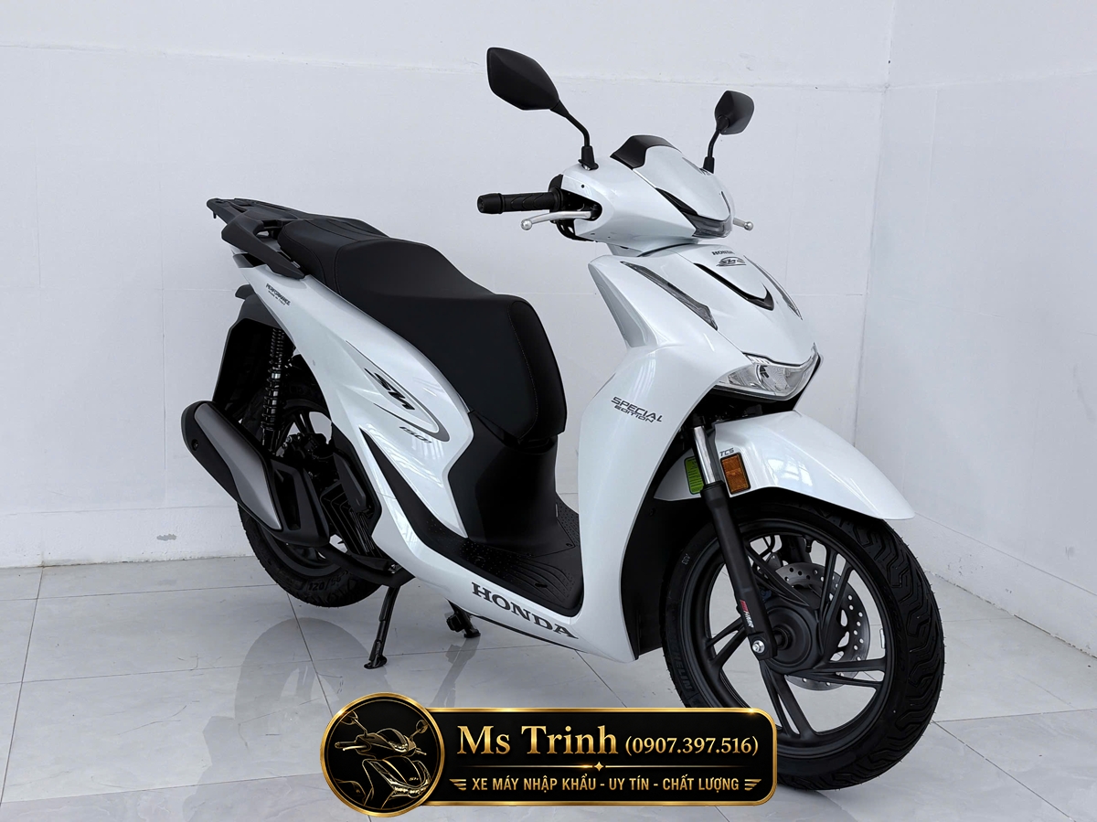 Honda SH150i Special Edition Standard nhập HMR Ý màu trắng tại Hồ Chí Minh: Giá trị nằm trong từng chi tiết nguyên bản