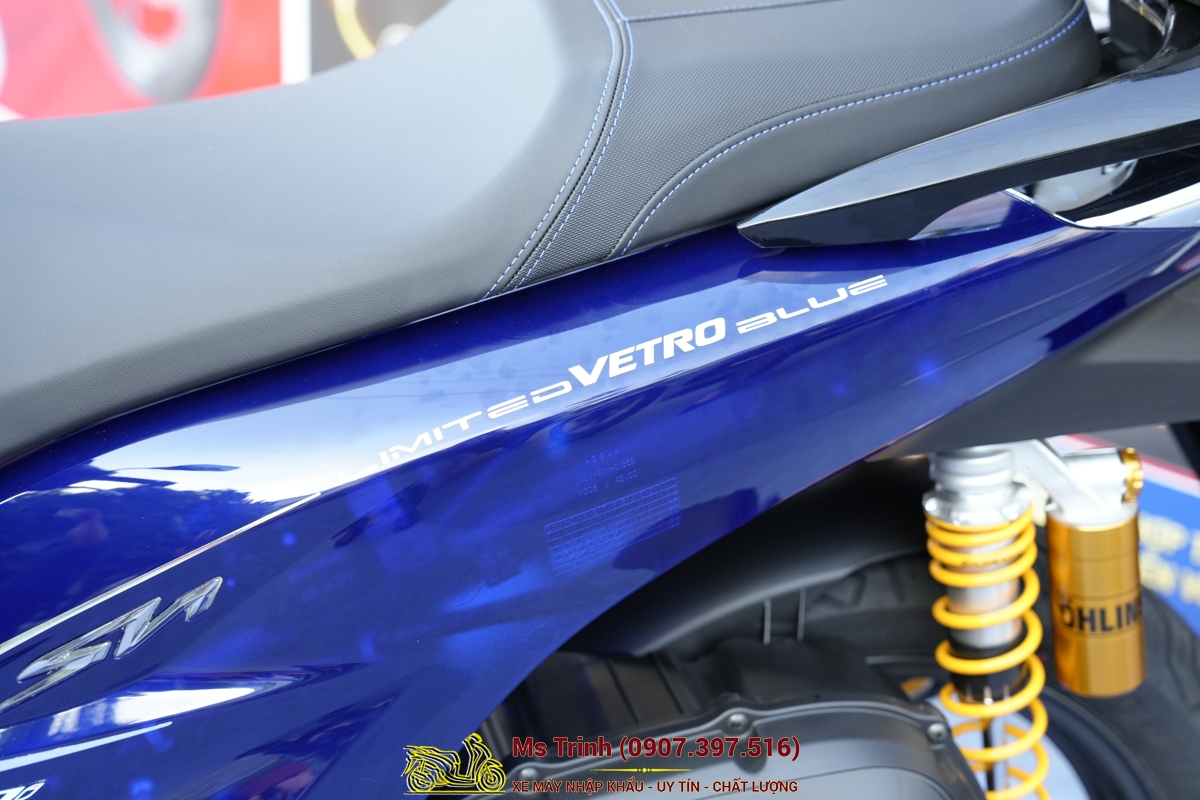 Honda SH150 Vetro Blue 2026 Limited Edition - Siêu phẩm SH Ý dàn áo trong suốt giới hạn toàn cầu