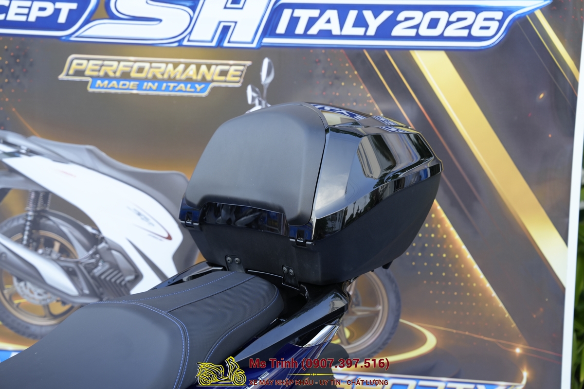 Honda SH150 Vetro Blue 2026 Limited Edition - Siêu phẩm SH Ý dàn áo trong suốt giới hạn toàn cầu