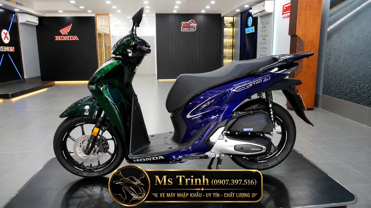 Honda SH150i Vetro Green - Sapphire tại Hồ Chí Minh: SH Ý Limited 200 xe