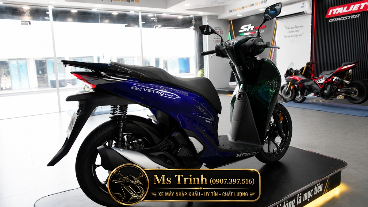 Honda SH150i Vetro Green - Sapphire tại Hồ Chí Minh: SH Ý Limited 200 xe
