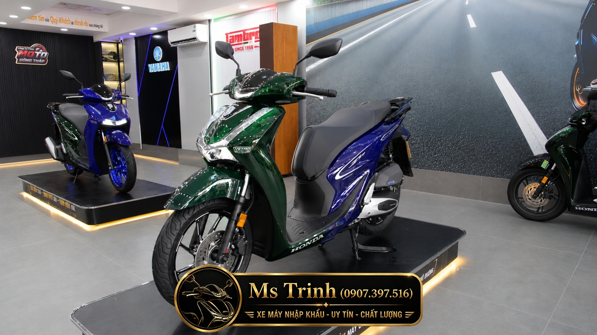 Honda SH150i Vetro Green - Sapphire tại Hồ Chí Minh: SH Ý Limited 200 xe