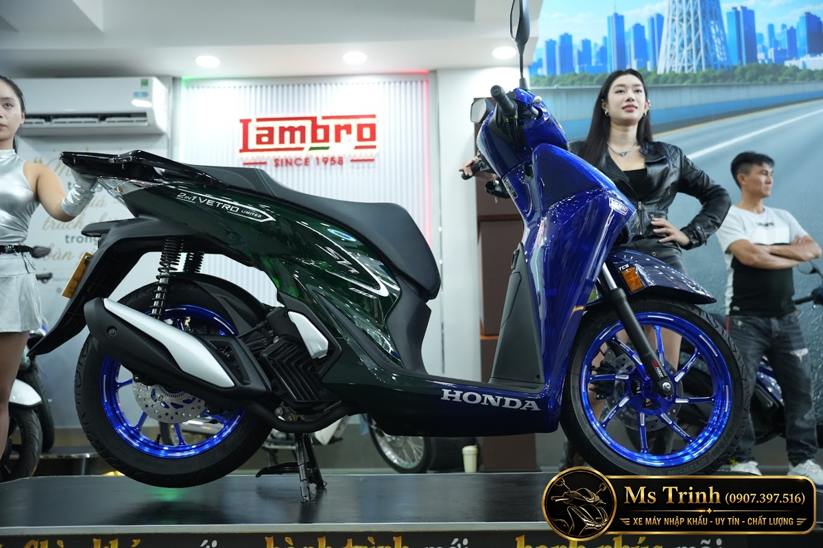 Honda SH150i Vetro Sapphire - Green tại Hồ Chí Minh: SH Ý 2 trong 1 giới hạn 200 xe