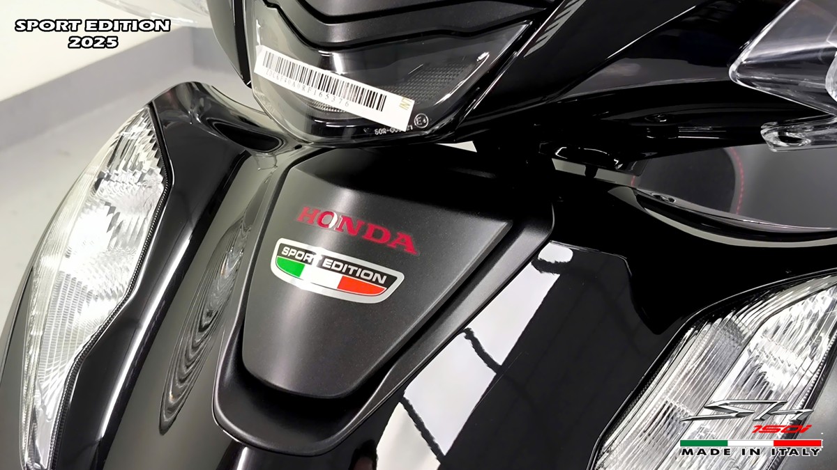 Honda SH150i 2025 Italy Sport Edition Màu Đen, Nhập Chính Hãng, Giá Rẻ tại Hồ Chí Minh