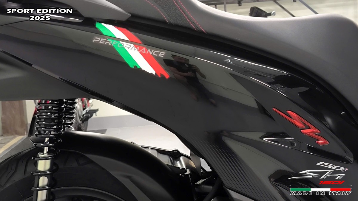 Honda SH150i 2025 Italy Sport Edition Màu Đen, Nhập Chính Hãng, Giá Rẻ tại Hồ Chí Minh