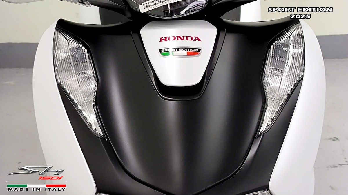 Honda SH150i Sport Edition 2025 Trắng, Made In Italy, Nhập Chính Hãng tại Hồ Chí Minh