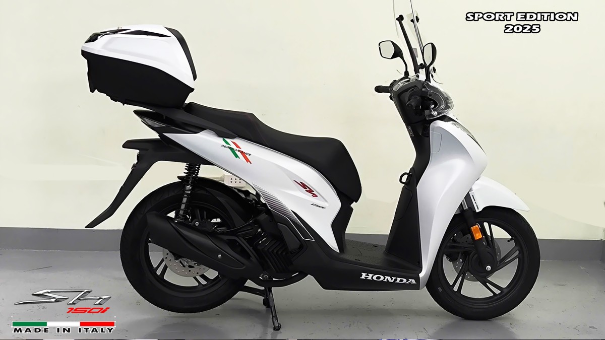 Honda SH150i Sport Edition 2025 Trắng, Made In Italy, Nhập Chính Hãng tại Hồ Chí Minh