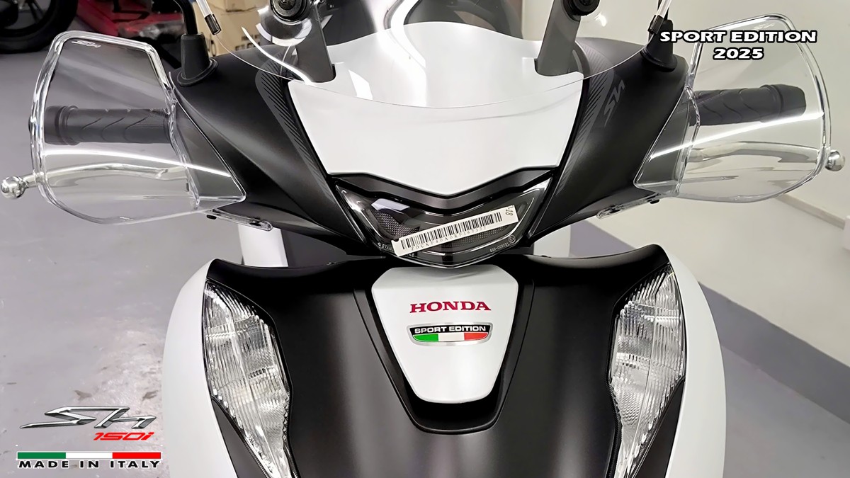 Honda SH150i Sport Edition 2025 Trắng, Made In Italy, Nhập Chính Hãng tại Hồ Chí Minh