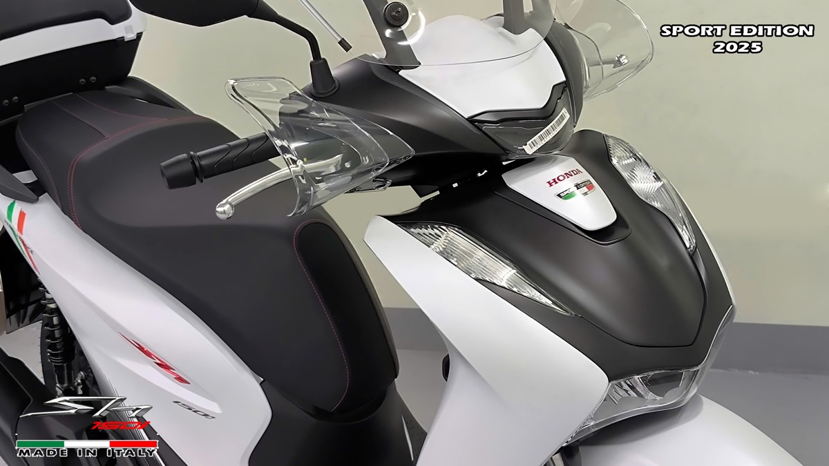 Honda SH150i Sport Edition 2025 Trắng, Made In Italy, Nhập Chính Hãng tại Hồ Chí Minh