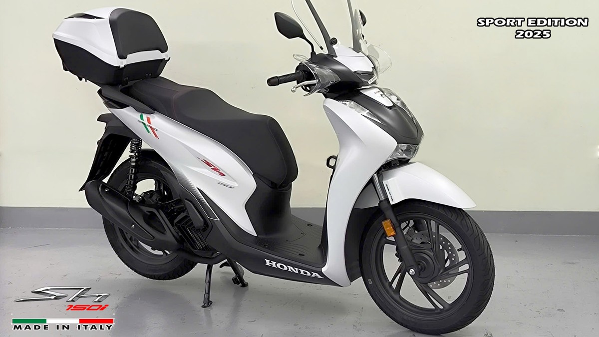 Honda SH150i Sport Edition 2025 Trắng, Made In Italy, Nhập Chính Hãng tại Hồ Chí Minh