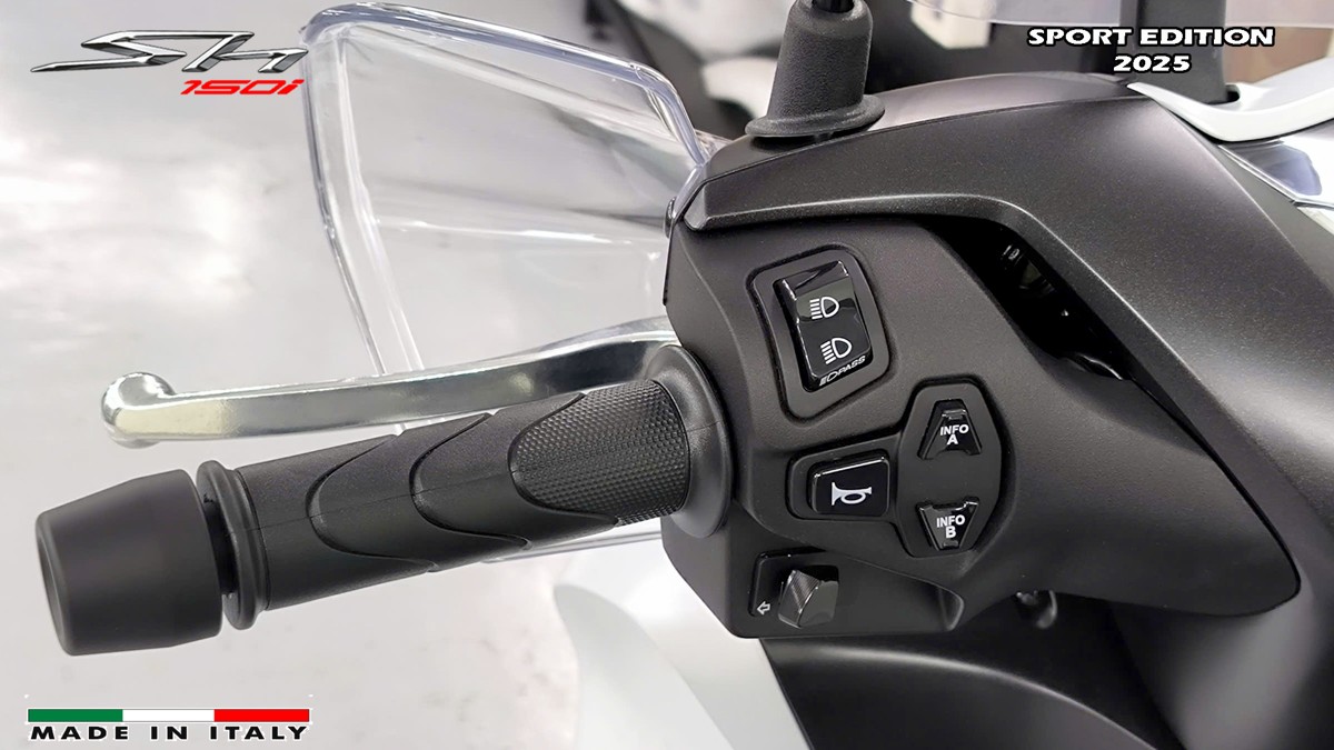 Honda SH150i Sport Edition 2025 Trắng, Made In Italy, Nhập Chính Hãng tại Hồ Chí Minh