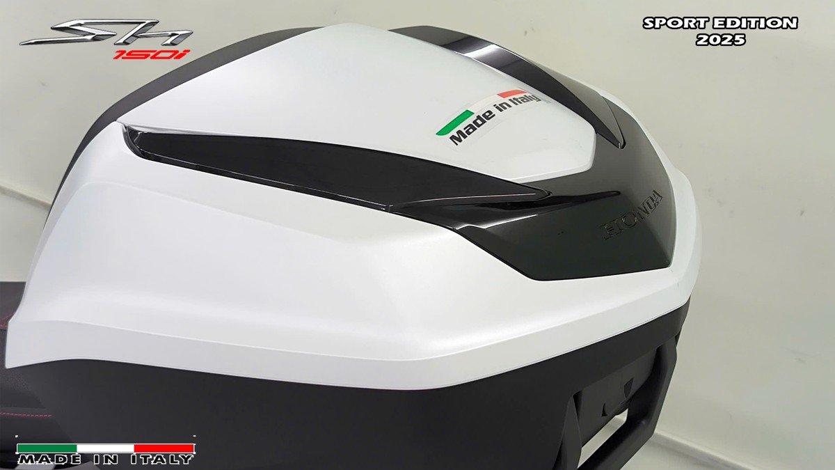 Honda SH150i Sport Edition 2025 Trắng, Made In Italy, Nhập Chính Hãng tại Hồ Chí Minh