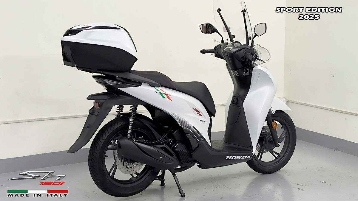 Honda SH150i Sport Edition 2025 Trắng, Made In Italy, Nhập Chính Hãng tại Hồ Chí Minh