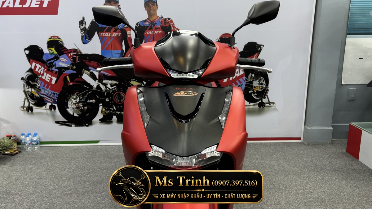 Honda SH150 Ý 2026 màu đỏ Sporty New Concept tại Hồ Chí Minh: Giá trị khác biệt của một chiếc SH nhập khẩu