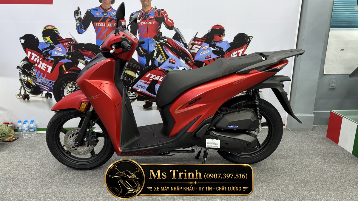 Honda SH150 Ý 2026 màu đỏ Sporty New Concept tại Hồ Chí Minh: Giá trị khác biệt của một chiếc SH nhập khẩu