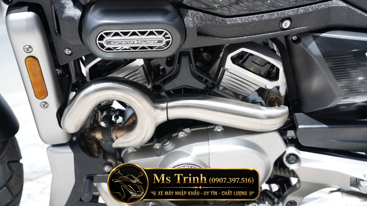 Hyosung GV350X tại Hồ Chí Minh - Cruiser 350cc Phong Cách Mỹ Cơ Bắp, Cá Tính