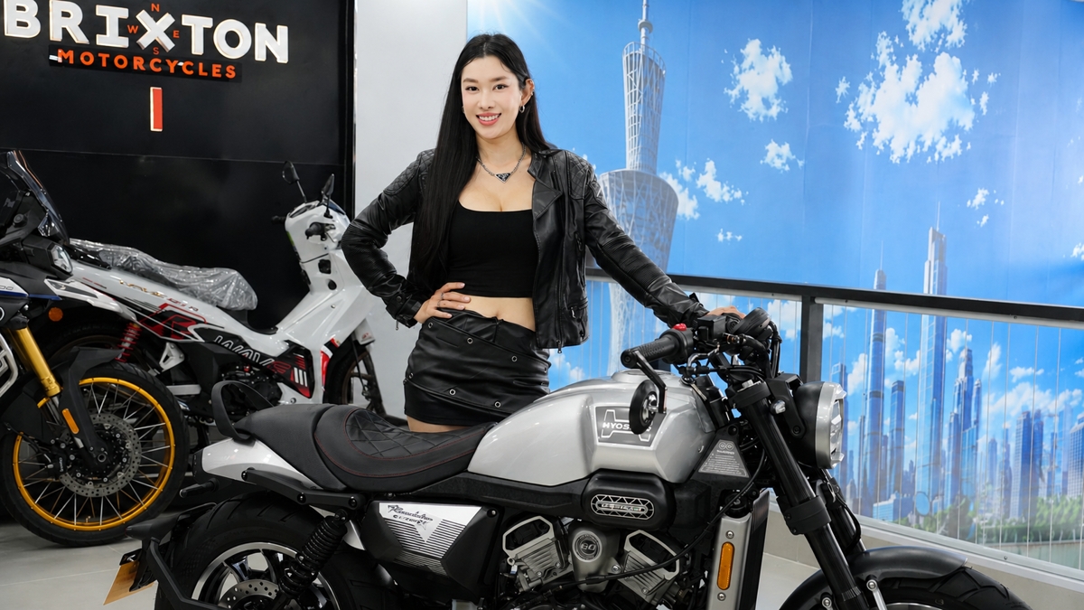 Hyosung GV350X tại Hồ Chí Minh - Cruiser 350cc Phong Cách Mỹ Cơ Bắp, Cá Tính