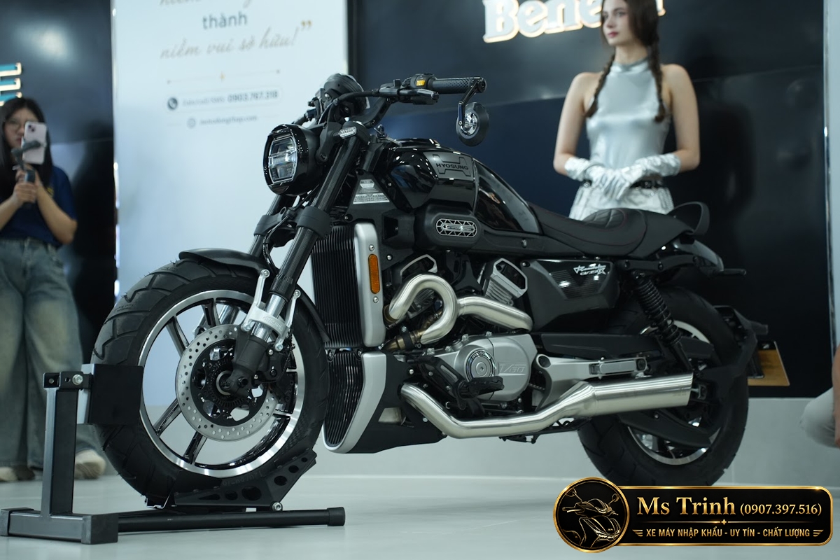 Hyosung GV350X tại Hồ Chí Minh - Cruiser 350cc Phong Cách Mỹ Cơ Bắp, Cá Tính