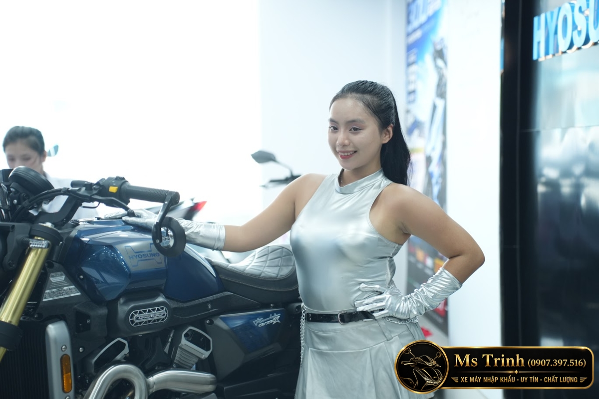 Hyosung GV350X tại Hồ Chí Minh - Cruiser 350cc Phong Cách Mỹ Cơ Bắp, Cá Tính