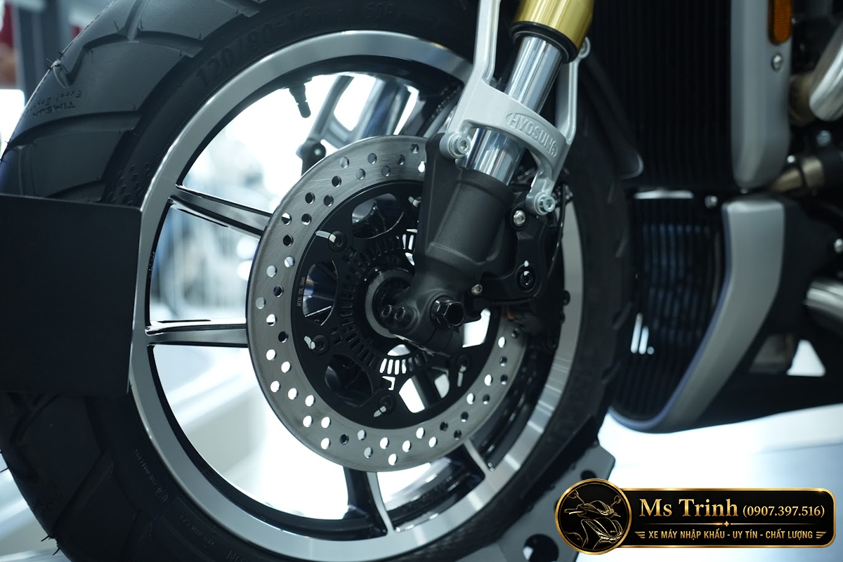 Hyosung GV350X tại Hồ Chí Minh - Cruiser 350cc Phong Cách Mỹ Cơ Bắp, Cá Tính