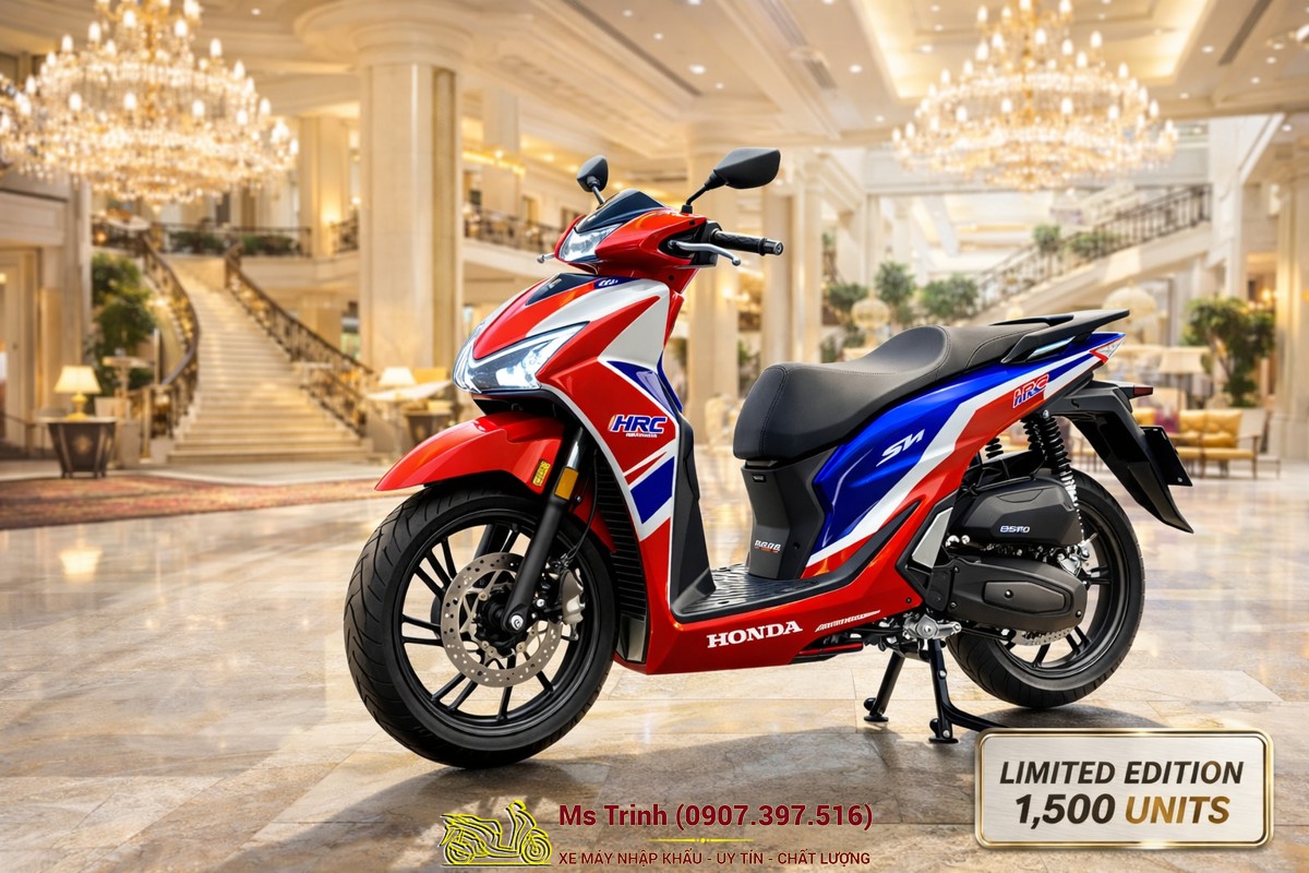 Honda SH150 HRC 2026 - Phiên bản SH Ý giới hạn 1500 xe toàn cầu