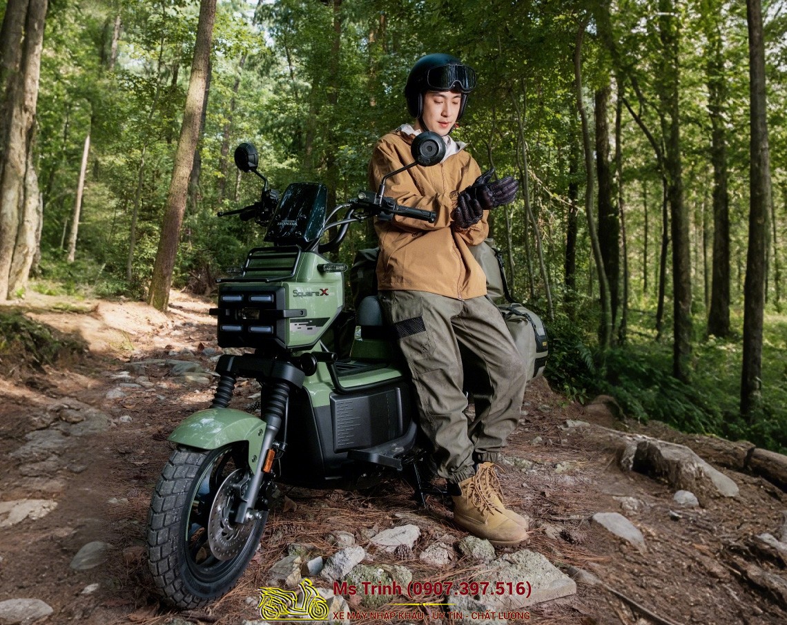 Honda SquareX125 - Xe tay ga vuông nhập chính ngạch phong cách độc lạ tại TP Hồ Chí Minh
