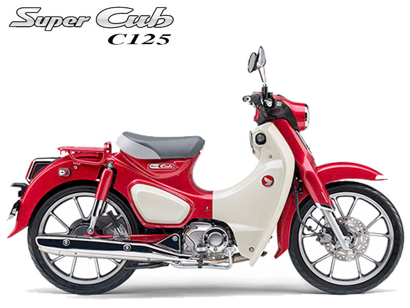 Honda Super C125 ABS, Nhập Nhật, Chính Hãng Màu Đỏ Cuối Cùng tại Hồ Chí Minh