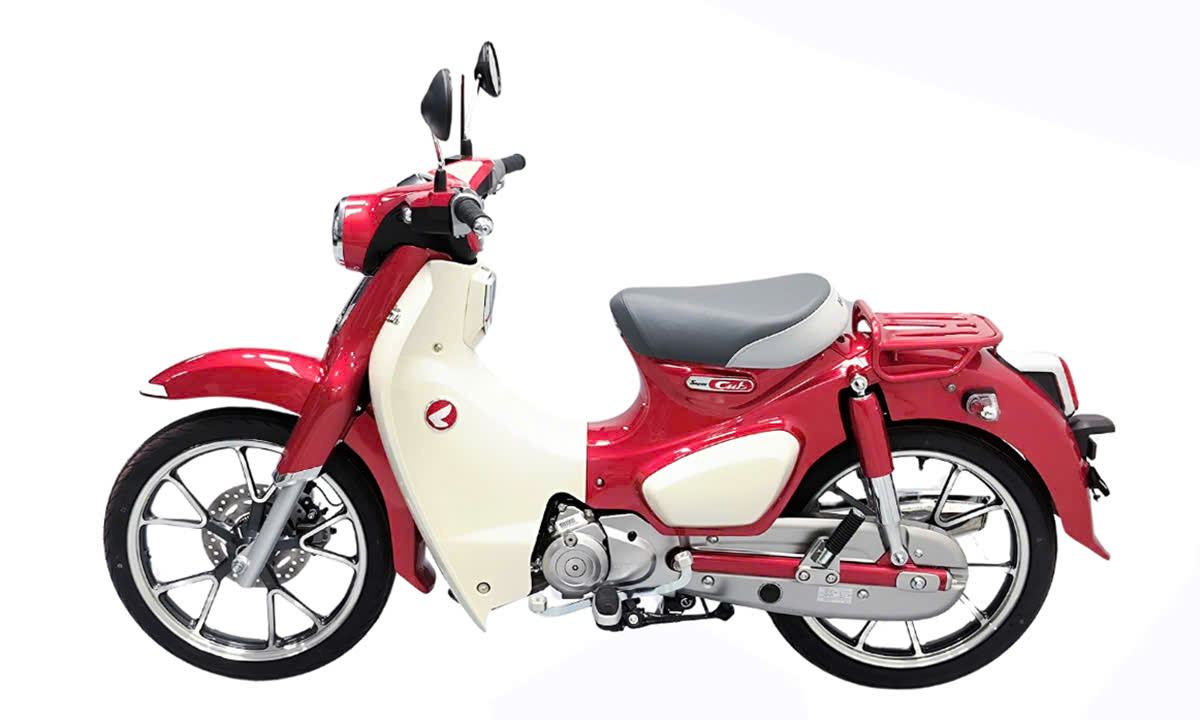 Honda Super C125 ABS, Nhập Nhật, Chính Hãng Màu Đỏ Cuối Cùng tại Hồ Chí Minh