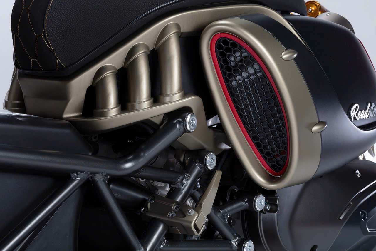 Italjet Roadster 400 Limited Edition 2026 nhập Ý – Scooter 400cc giới hạn 777 xe toàn cầu, cá tính độc đáo