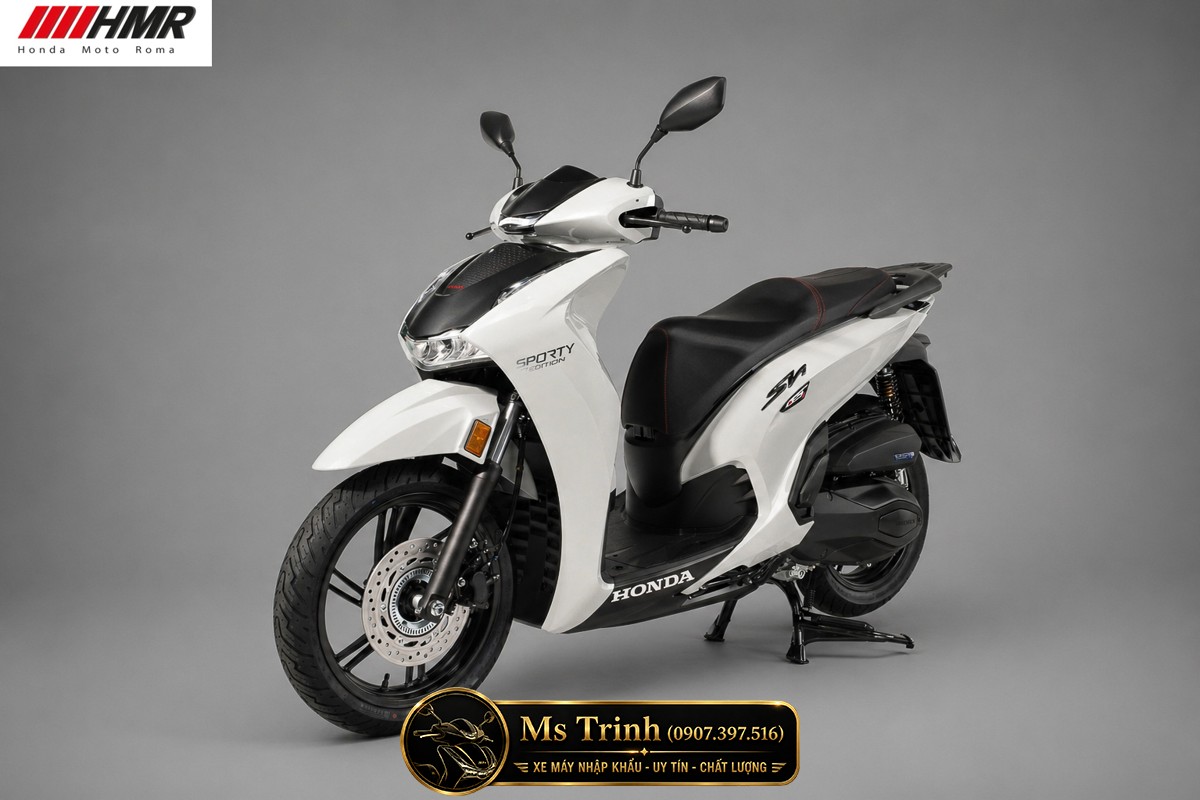 Honda SH350i Sporty Italy 2026 nổi bật với phong cách scooter châu Âu sang trọng