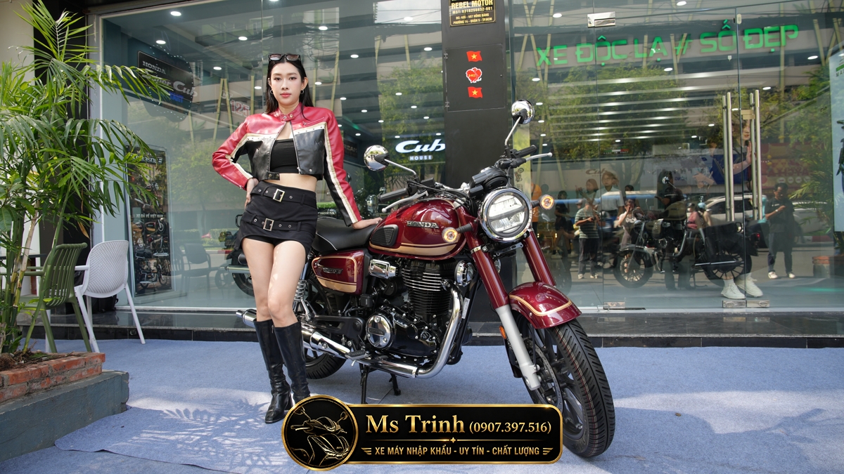 Honda CB350C Special Edition 2026 phiên bản màu đỏ cổ điển cực kỳ nổi bật và sang trọng