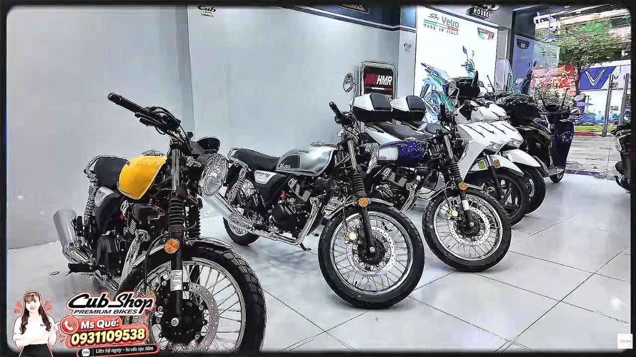 Honda CGX 150 Vintage 2026, đủ 3 màu, sẵn xe giao ngay tại Cub Sho