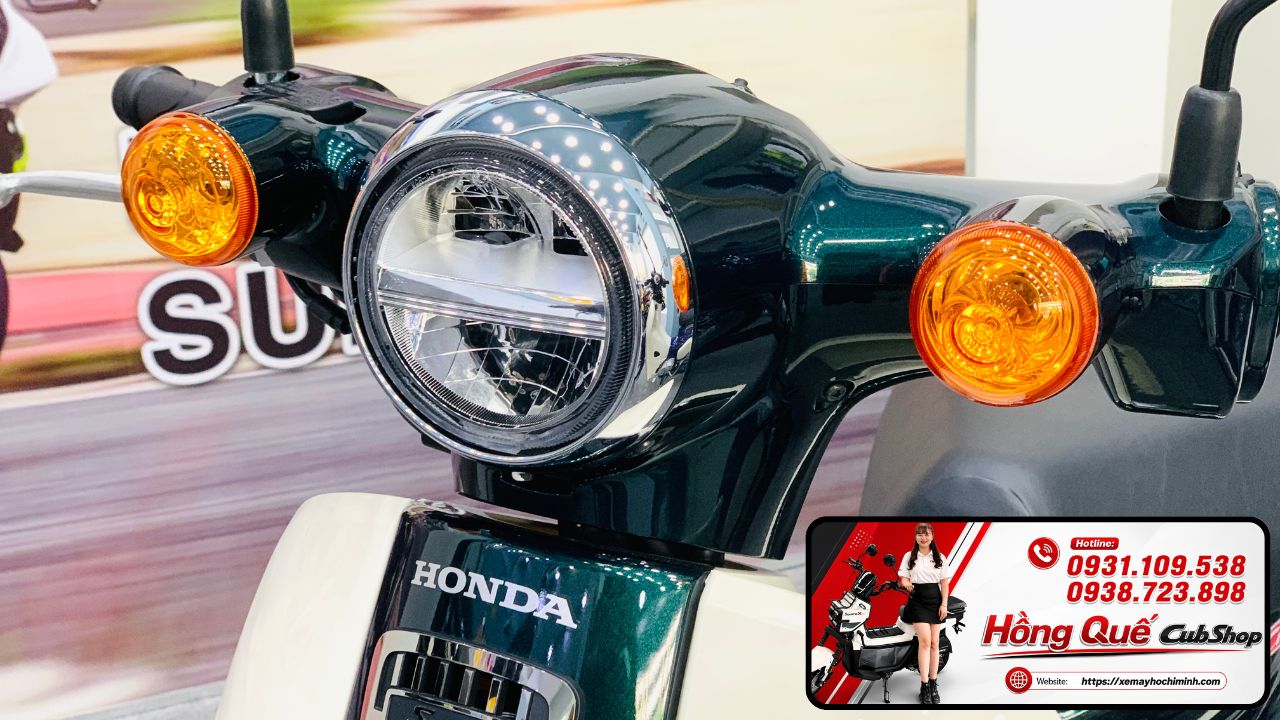 Honda Super Cub 110 ABS màu xanh nhớt nhập nội địa Nhật