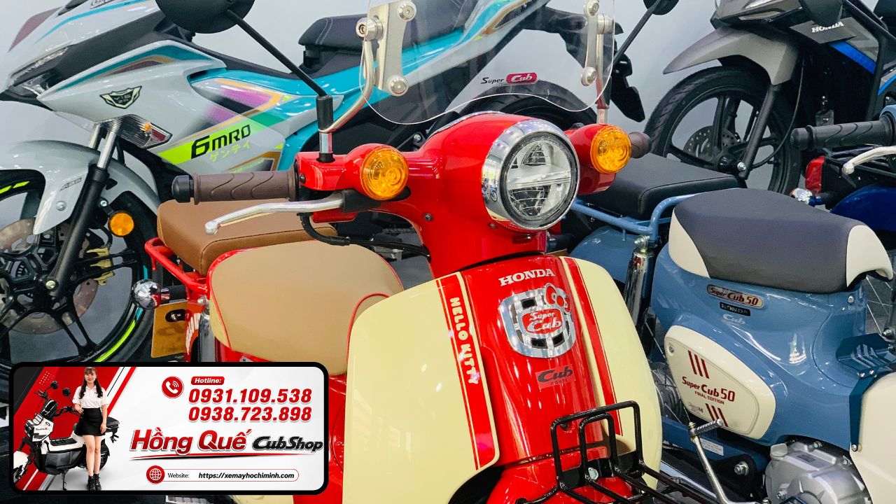 Giá Cub 50 Final Edition & Cub 50 Hello Kitty nhập khẩu nội địa Nhật tại Cub Shop