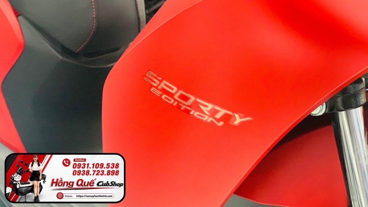 Honda SH150 Ý 2026 màu đỏ Sporty New Concept